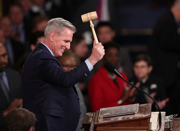 美國國聯邦眾議院議長麥卡錫（Kevin McCarthy）。 圖：截取自眾議院共和黨員推特（資料照）