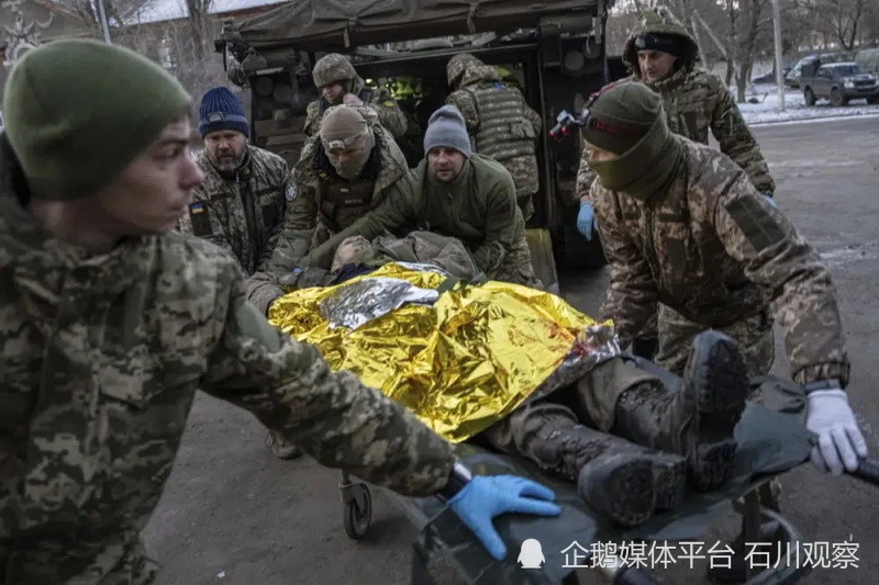 烏俄雙方連續數月在索萊達爾地區激戰，雙方死傷慘重。 圖：翻攝騰訊網/石川觀察
