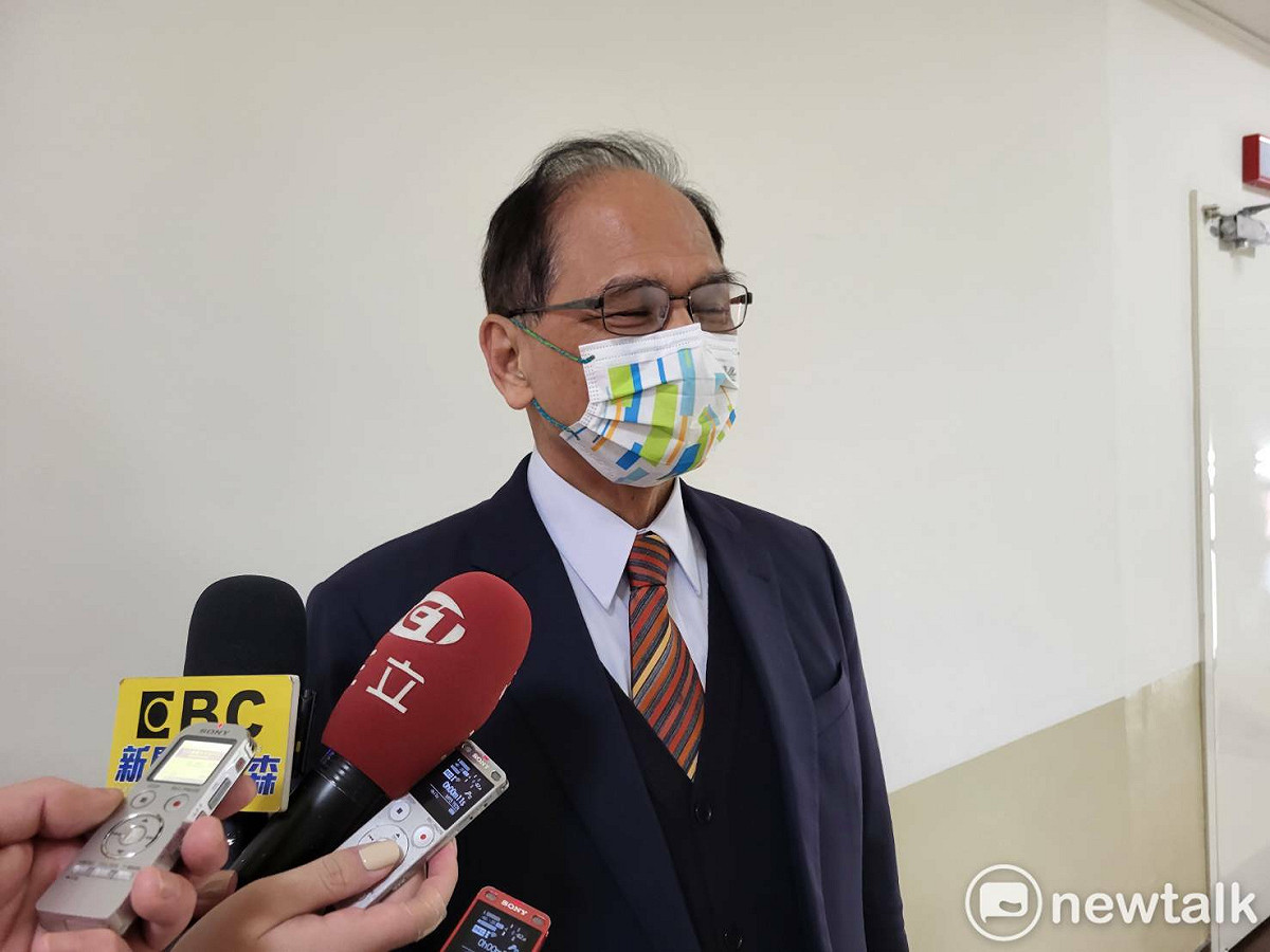 立法院長游錫堃今天下午出席黨團協商並接受媒體訪問。 圖：陳佩君／攝(資料照)