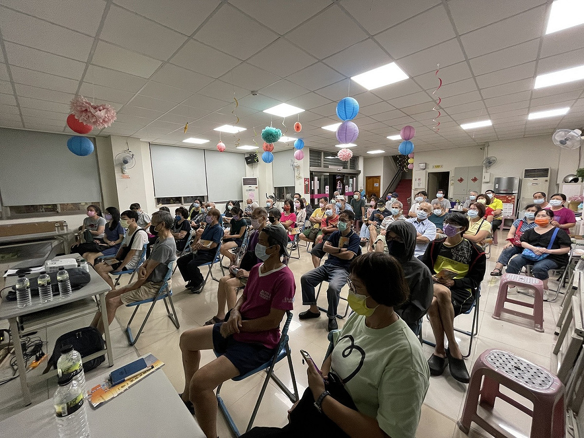 透過說明會，努力提高市民對污水下水道的認識和接受度。 圖：新北市水利局提供