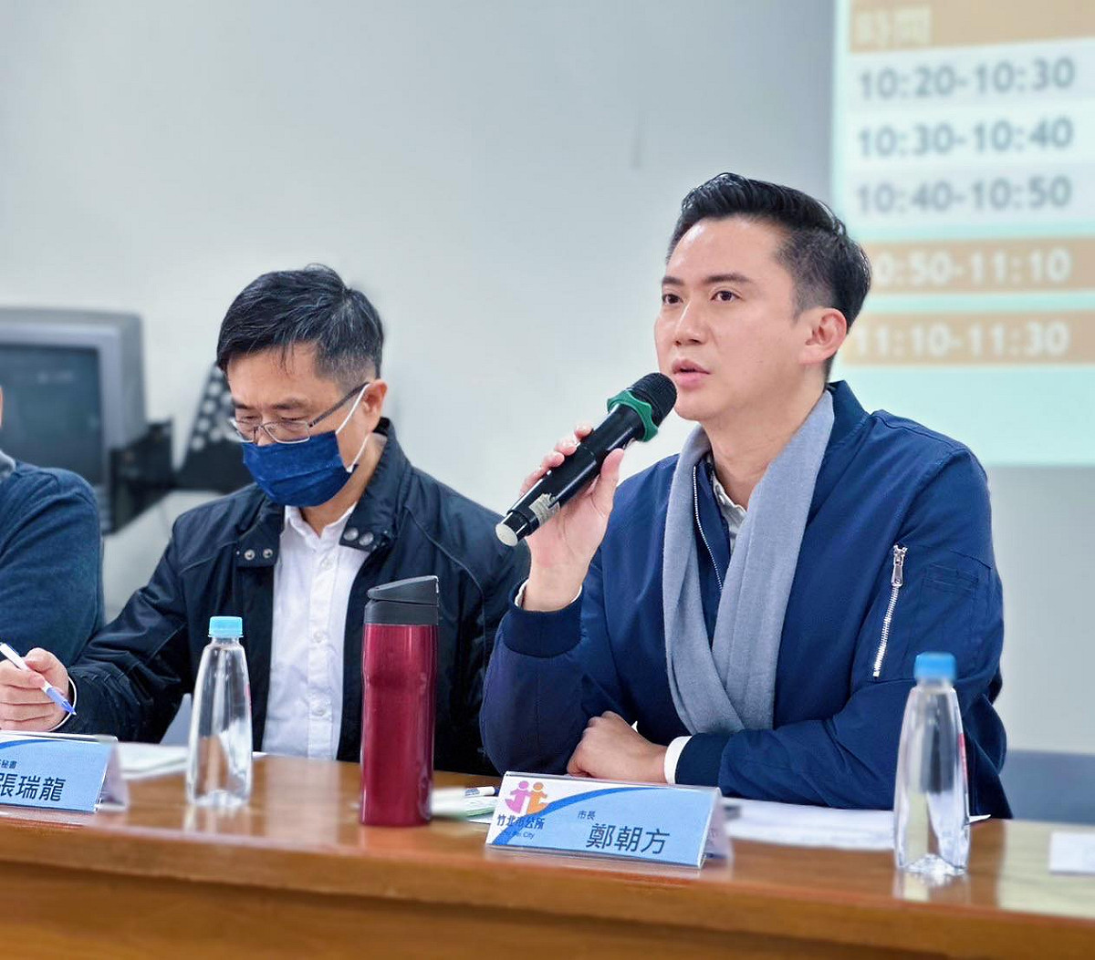 竹北市長鄭朝方。 圖：取自鄭朝方臉書