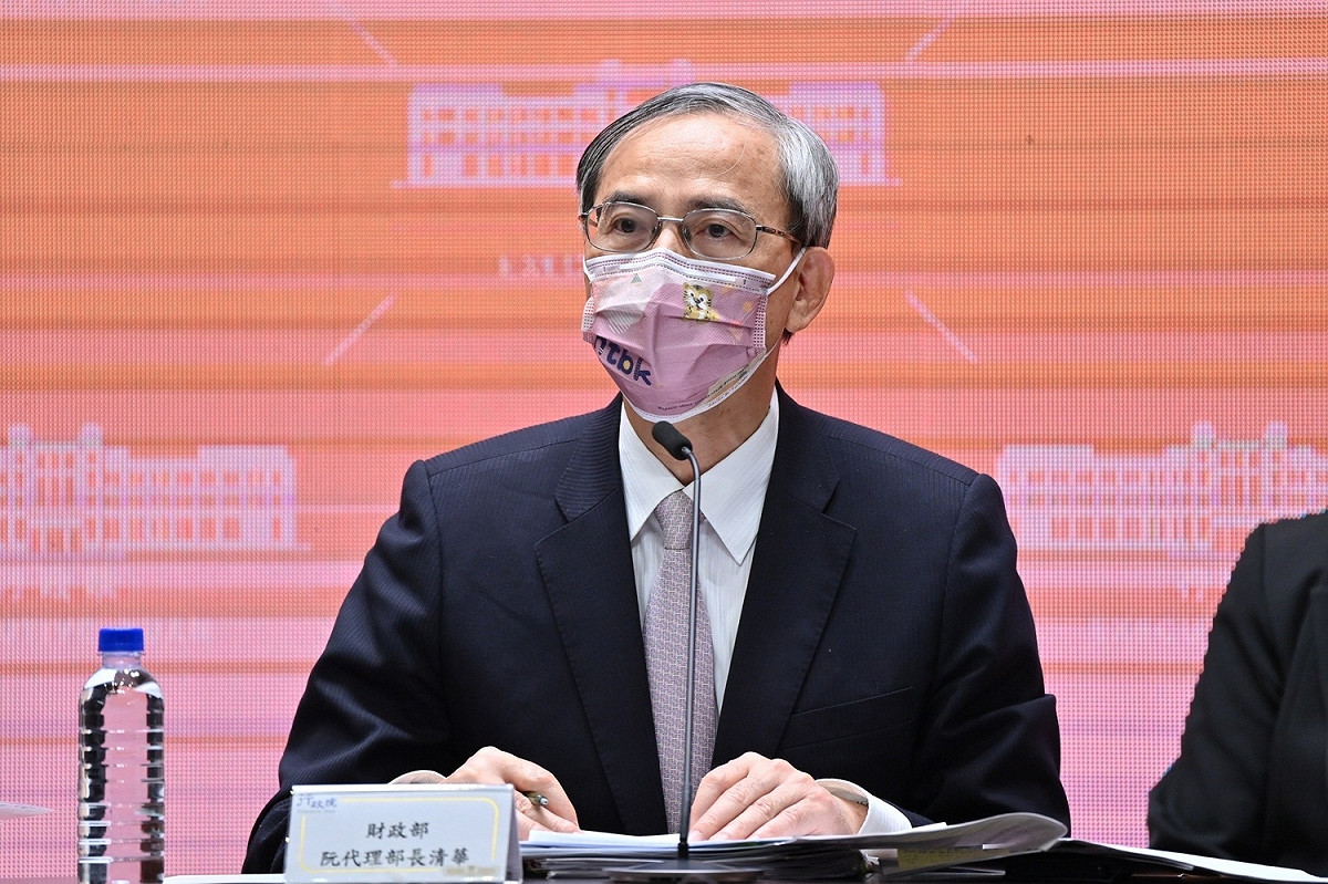 財政部代理部長阮清華。 圖：行政院提供
