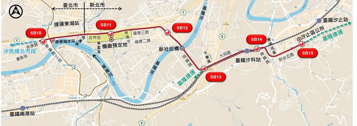 對於新北捷運局表示捷運汐東線等了20年，交通部揭因素澄清。 圖：新北市捷運局／提供