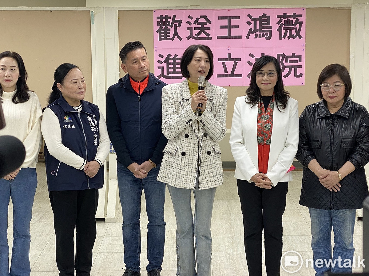 國民黨準立委王鴻薇。 圖：周煊惠 / 攝