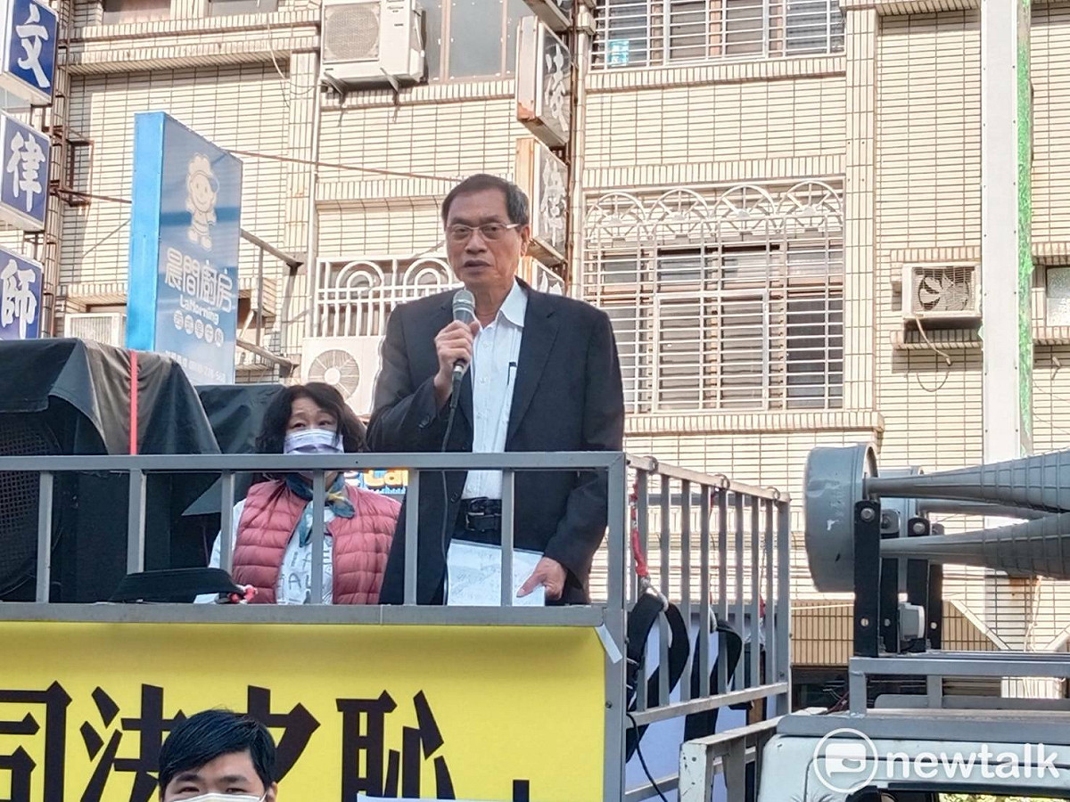 蘇清泉持續質疑開票疑點重重，周春米陣營籲尊重司法。 圖:孫家銘攝