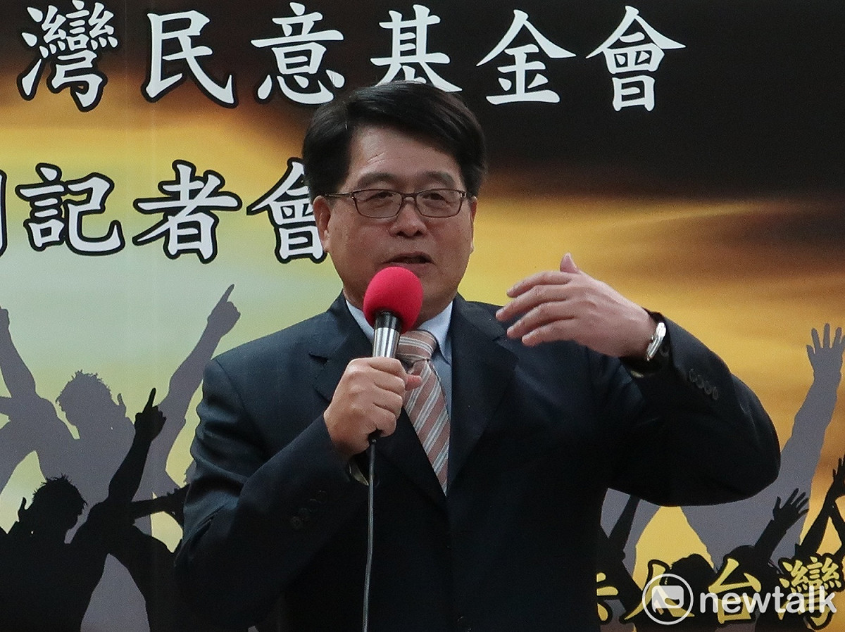 台灣民意基金會董事長游盈隆。 圖：林朝億/攝