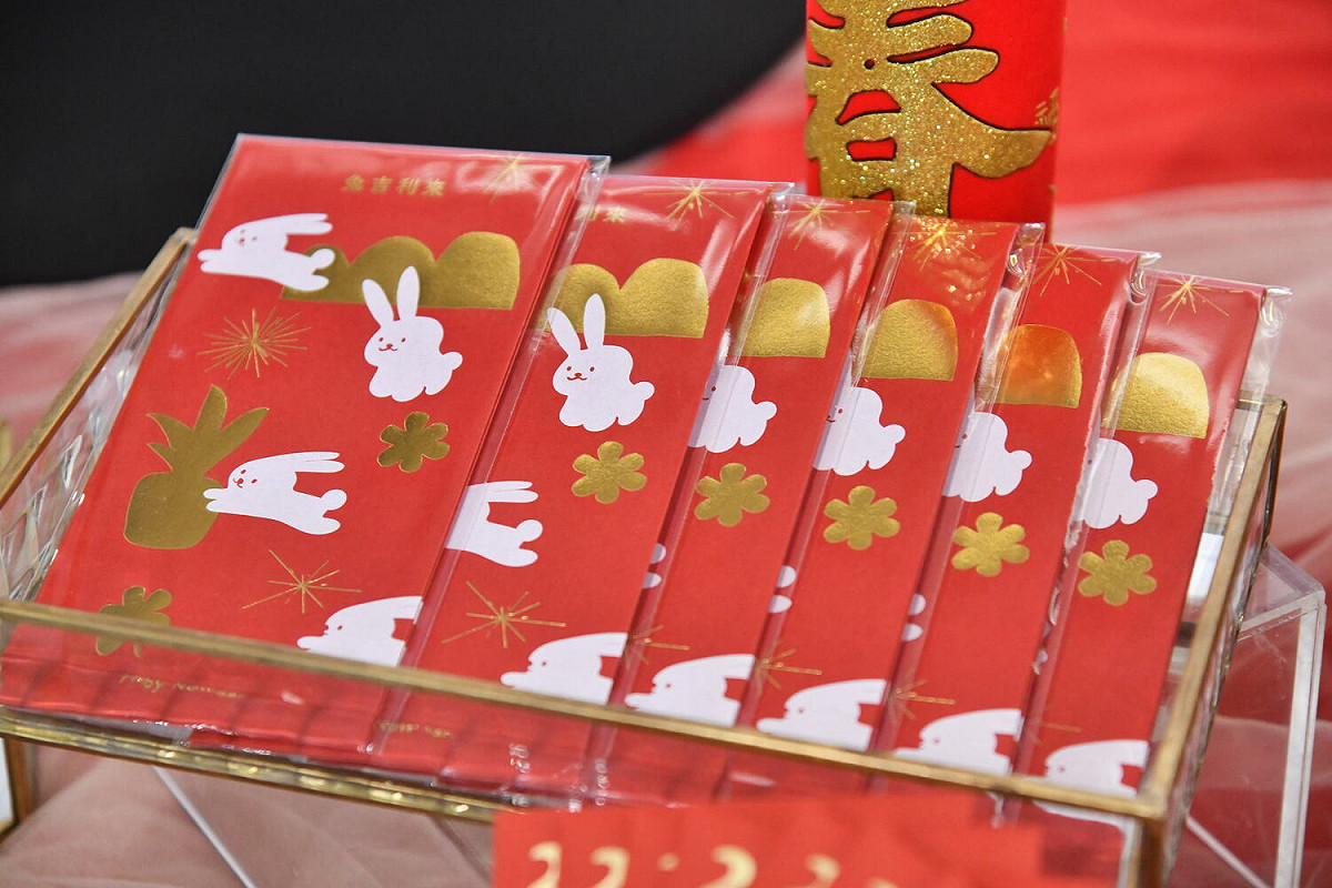 新北兔年紅包袋供不應求，市府火速再版。 圖：新北市政府/提供