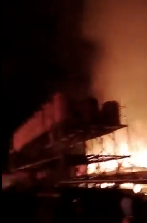 印尼中資公司上週末爆發出衝突，造成兩人死亡。 圖：翻攝自中國勞工觀察推特