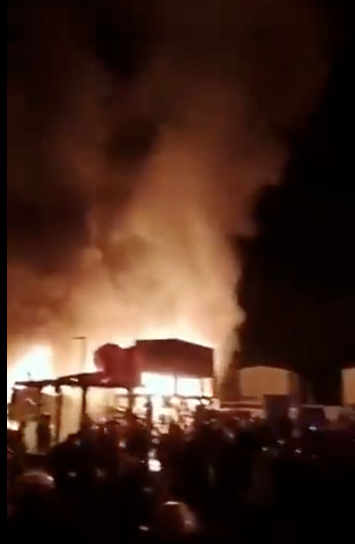 印尼中資公司上週末爆發出衝突，造成兩人死亡。 圖：翻攝自中國勞工觀察推特