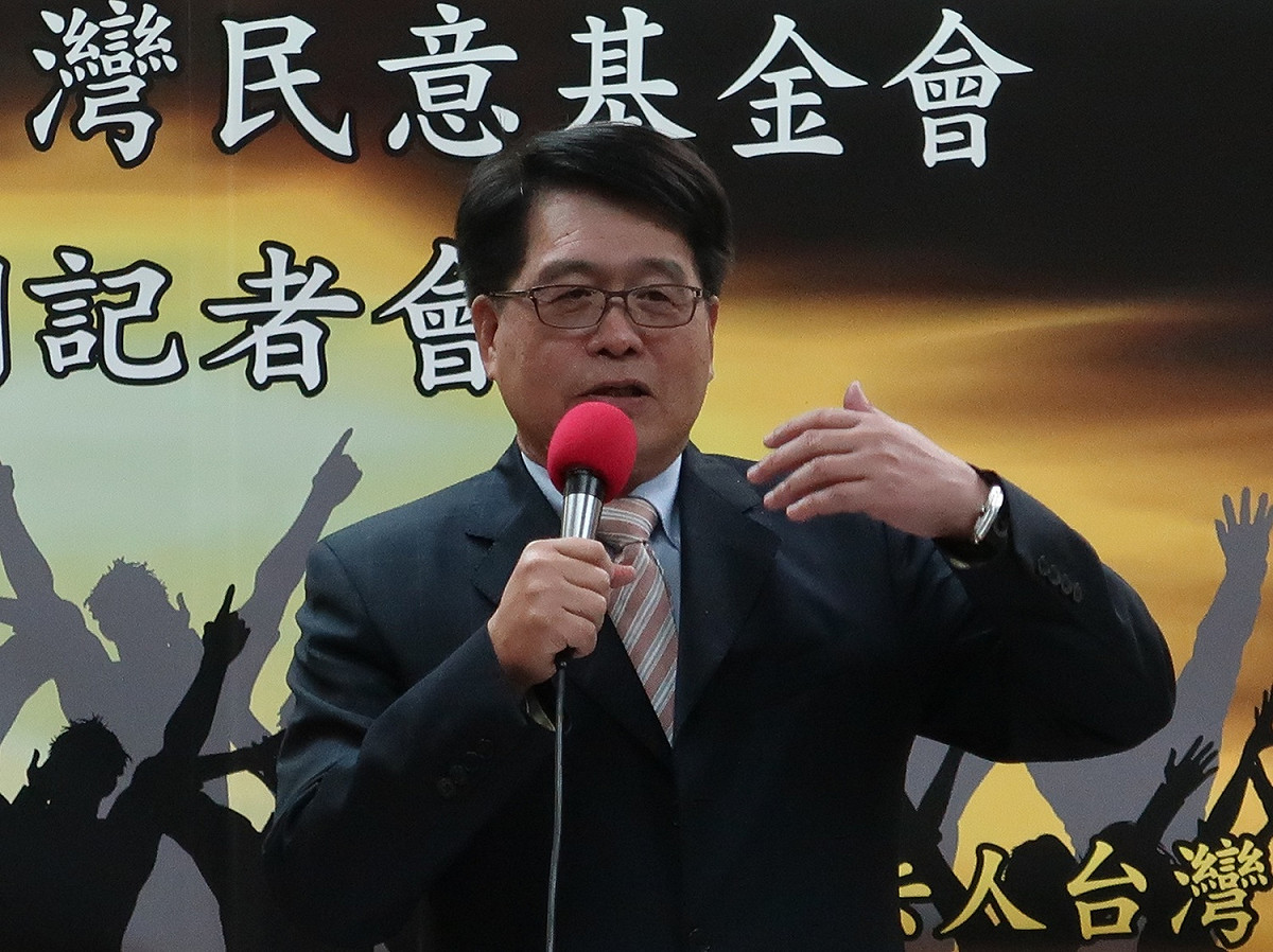 台灣民意基金會董事長游盈隆 圖：林朝億/攝