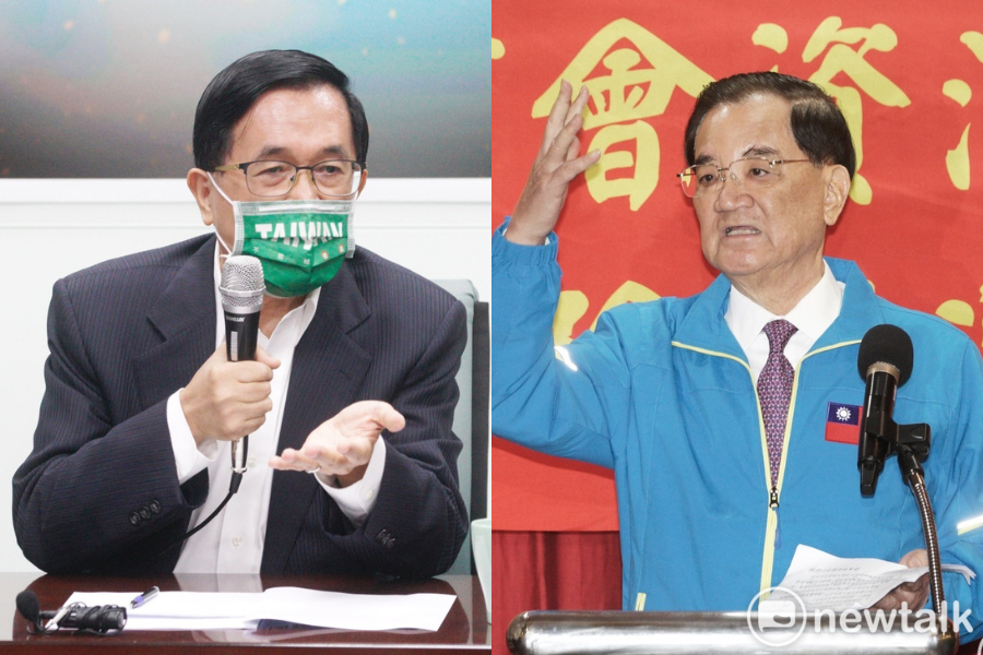 連戰在新書「連戰回憶錄」中，提及2004年自己第二次參選總統時發生的319槍擊事件。 圖：圖：張良一/攝（新頭殼合成）