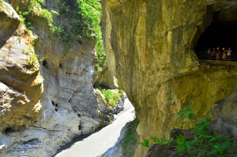 太魯閣峽谷–燕子口。 圖：內政部／提供