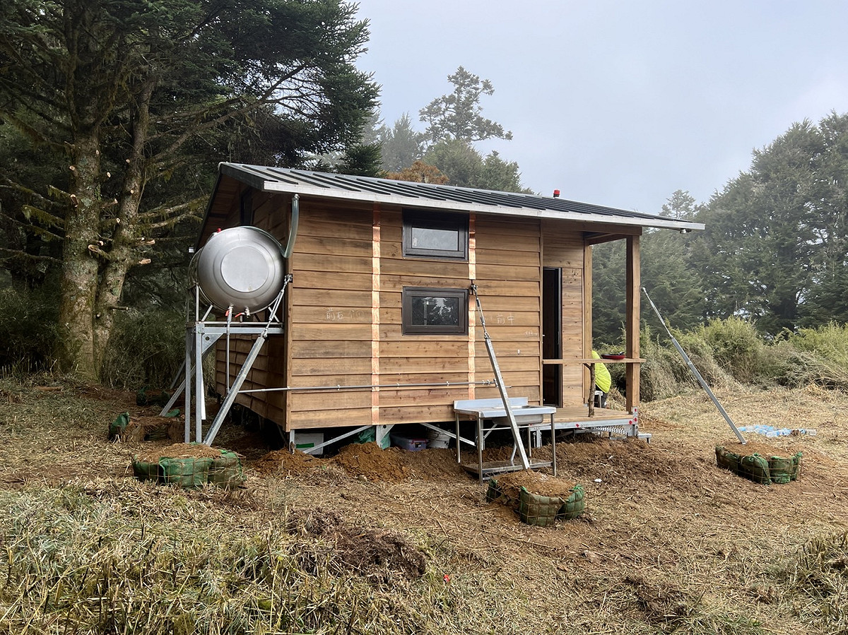 北鞍三叉避難小屋。 圖：太管處提供