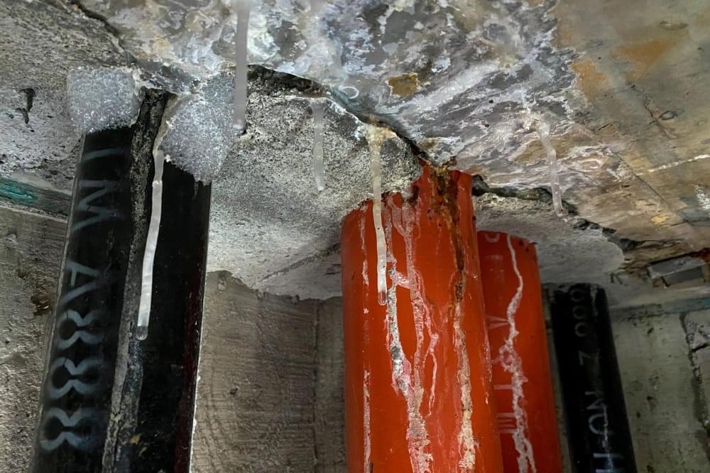 台北市社宅頻爆缺失。 圖：翻攝游淑慧臉書
