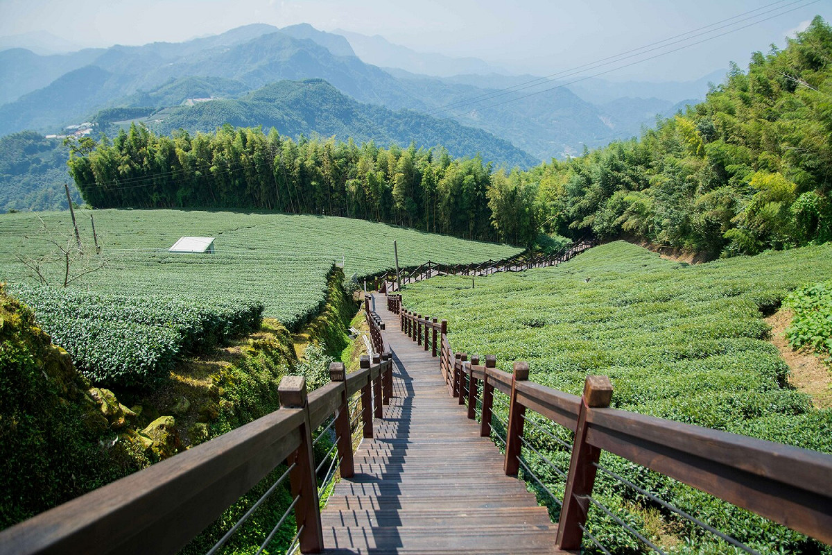 春節何處去？嘉義縣的石棹霞之道景色怡人。 圖：嘉義縣政府/提供