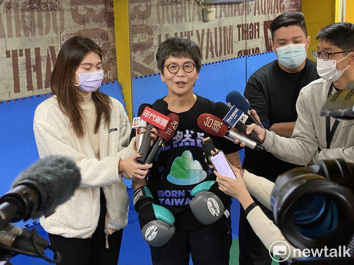 民眾黨前立委蔡壁如。 圖：周煊惠 / 攝