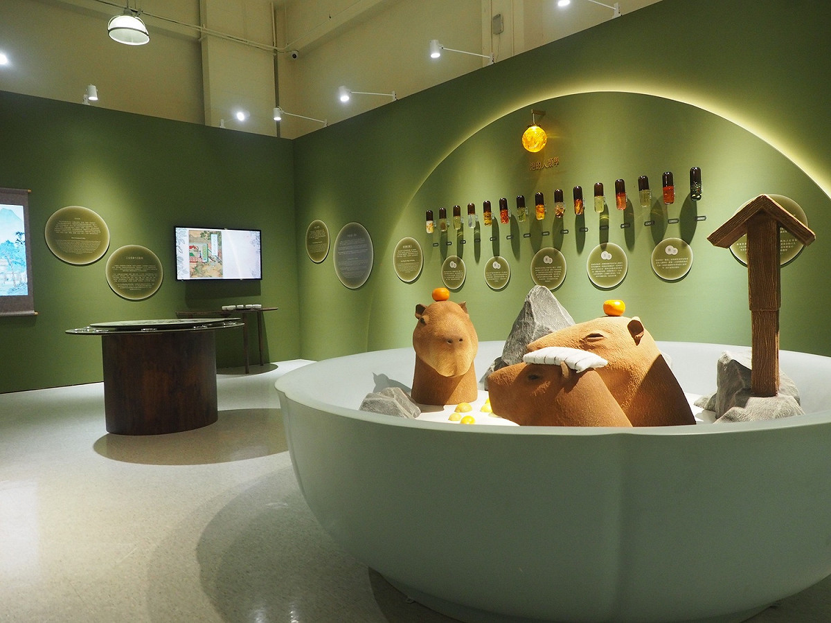 年假期間茶博館除了有趣的走春活動外，館內目前正展出「泡」特展。 圖：新北市文化局提供