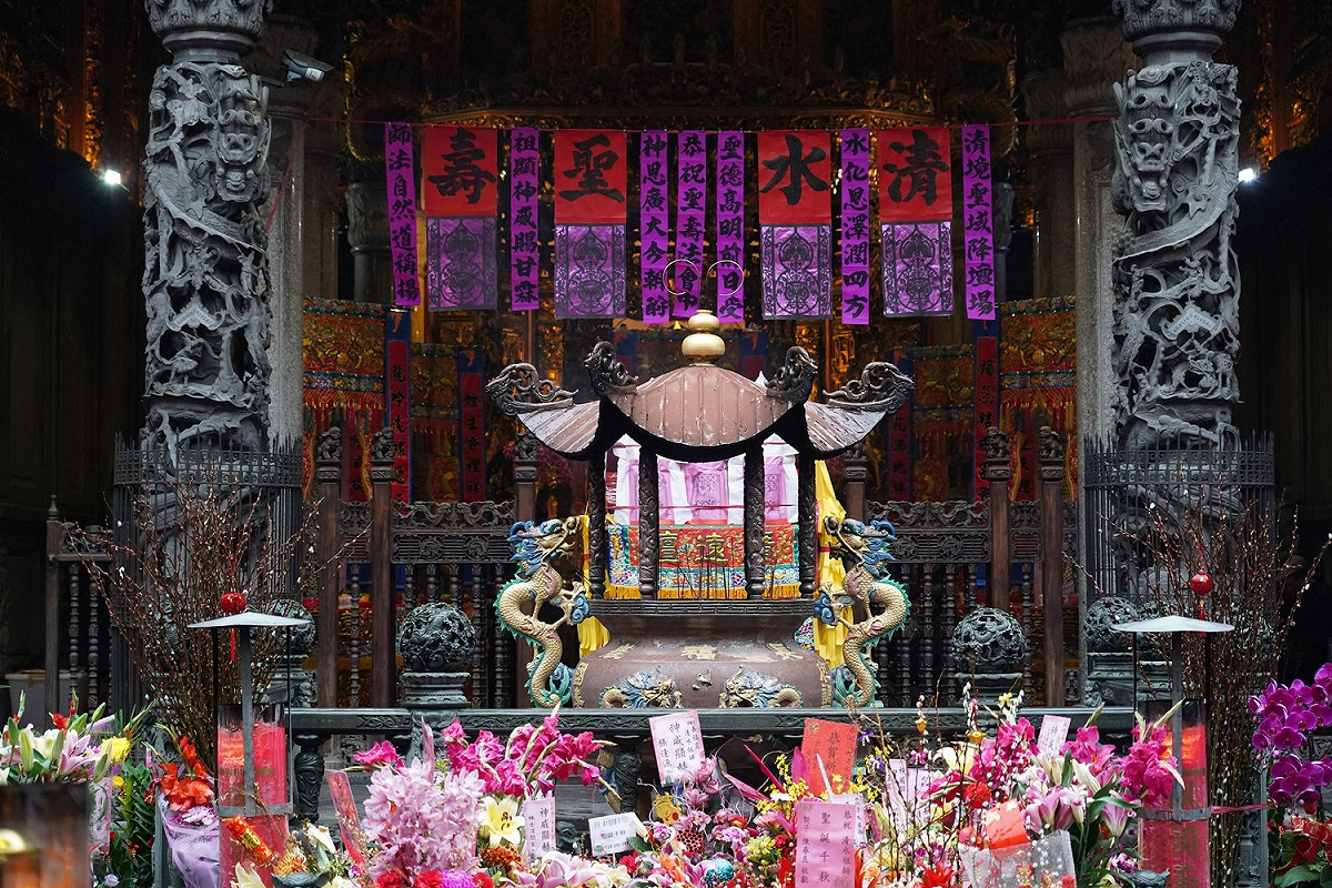 三峽長福巖清水祖師聖誕祭典。 圖：新北市文化局提供