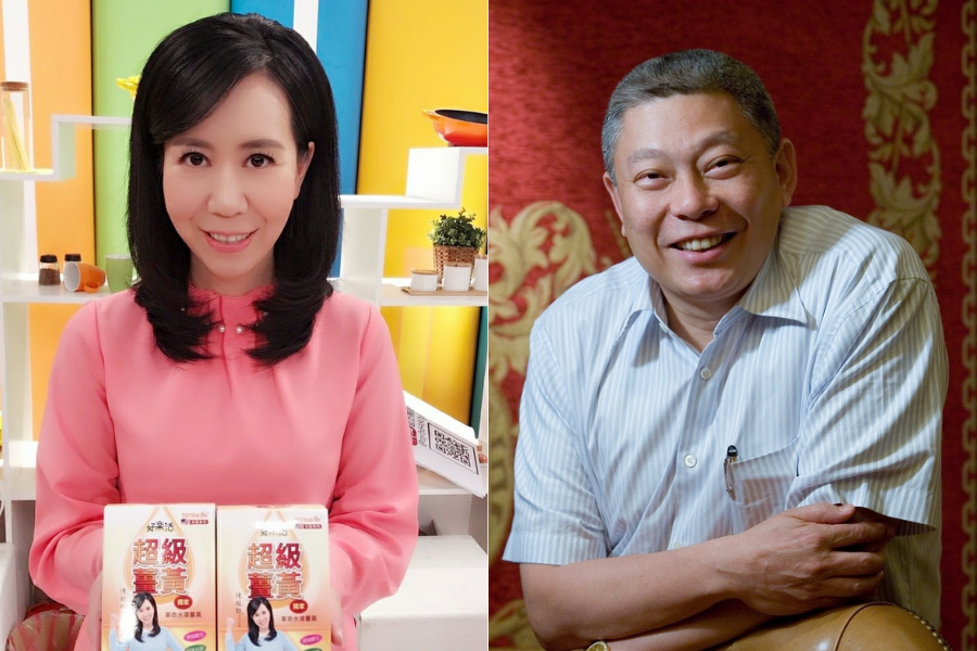 政論節目主持人陳凝觀在「壹電視」節目上稱旺旺董事長蔡衍明是「國台辦狗腿」，遭蔡衍明提告求償300萬元並登報道歉。 圖：取自陳凝觀、蔡衍明臉書（新頭殼合成）