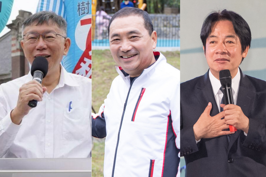 2024總統大選各黨人選備受矚目。 圖：台灣民眾黨、新北市水利局、林佳龍競辦提供（新頭殼合成）