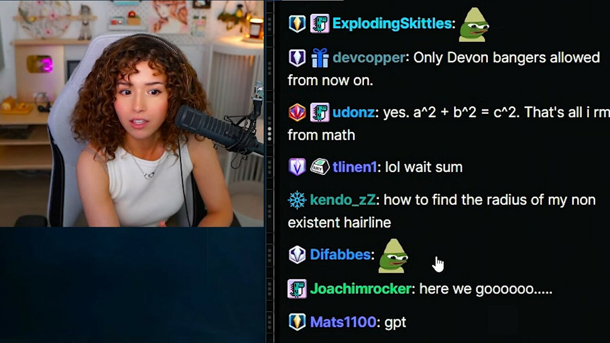 Pokimane認為，未來的實況中會出現各種基於Chat GPT的VTuber。 圖：翻攝自Pokimane YT頻道