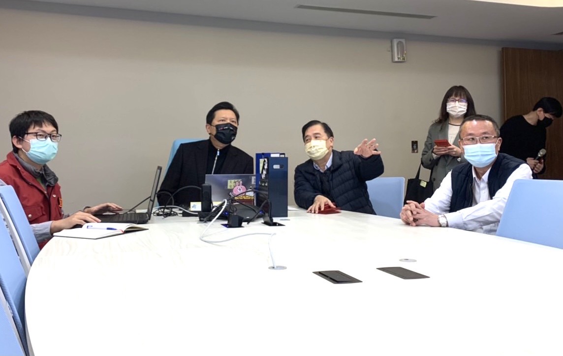 朱惕之指示全力疏解春節提前返鄉車潮。 圖：新北市交通局提供