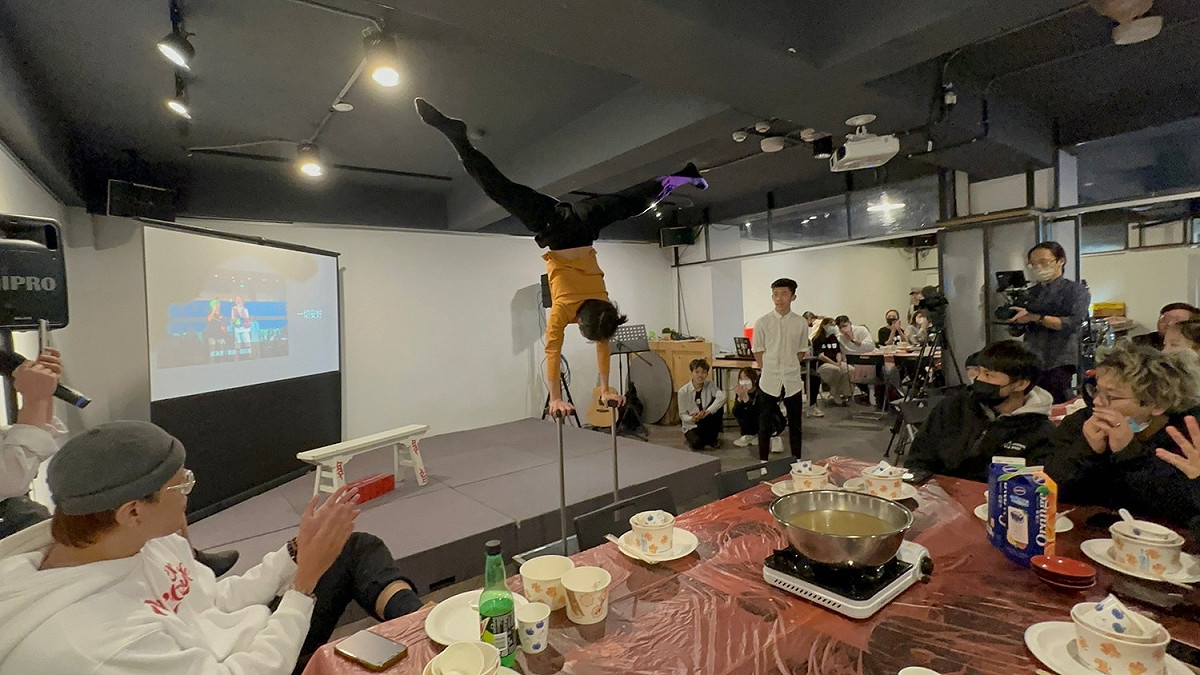 青年才藝表演炒熱氣氛。 圖：新北市青年局提供