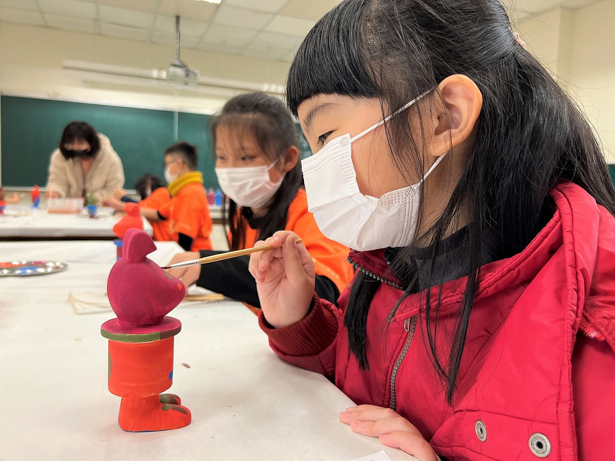鶯歌陶瓷博物館-2023陶博館春節活動-幸福兔兒。 圖：新北市環保局/提供