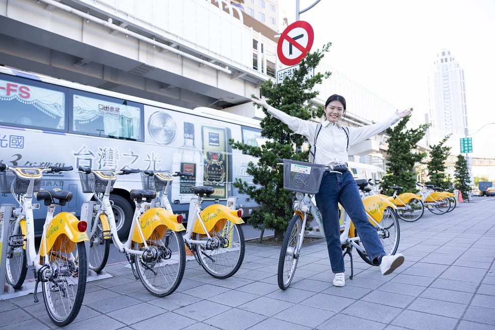 YouBike租賃站。 圖：新北市交通局/提供