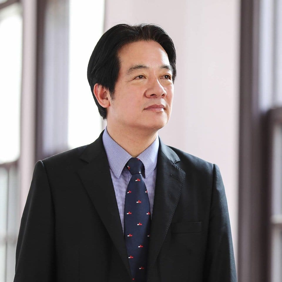 副總統賴清德今天被問到內閣改組議題時說，尊重總統蔡英文安排 圖：取自賴清德臉書（資料照）