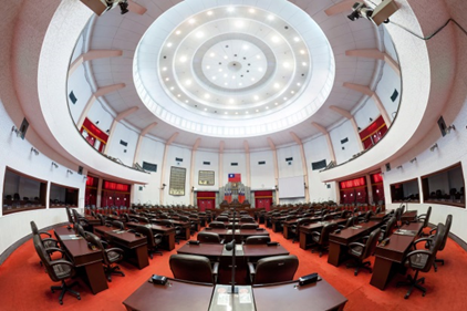 省議會議事堂。 民主議政園區/提供