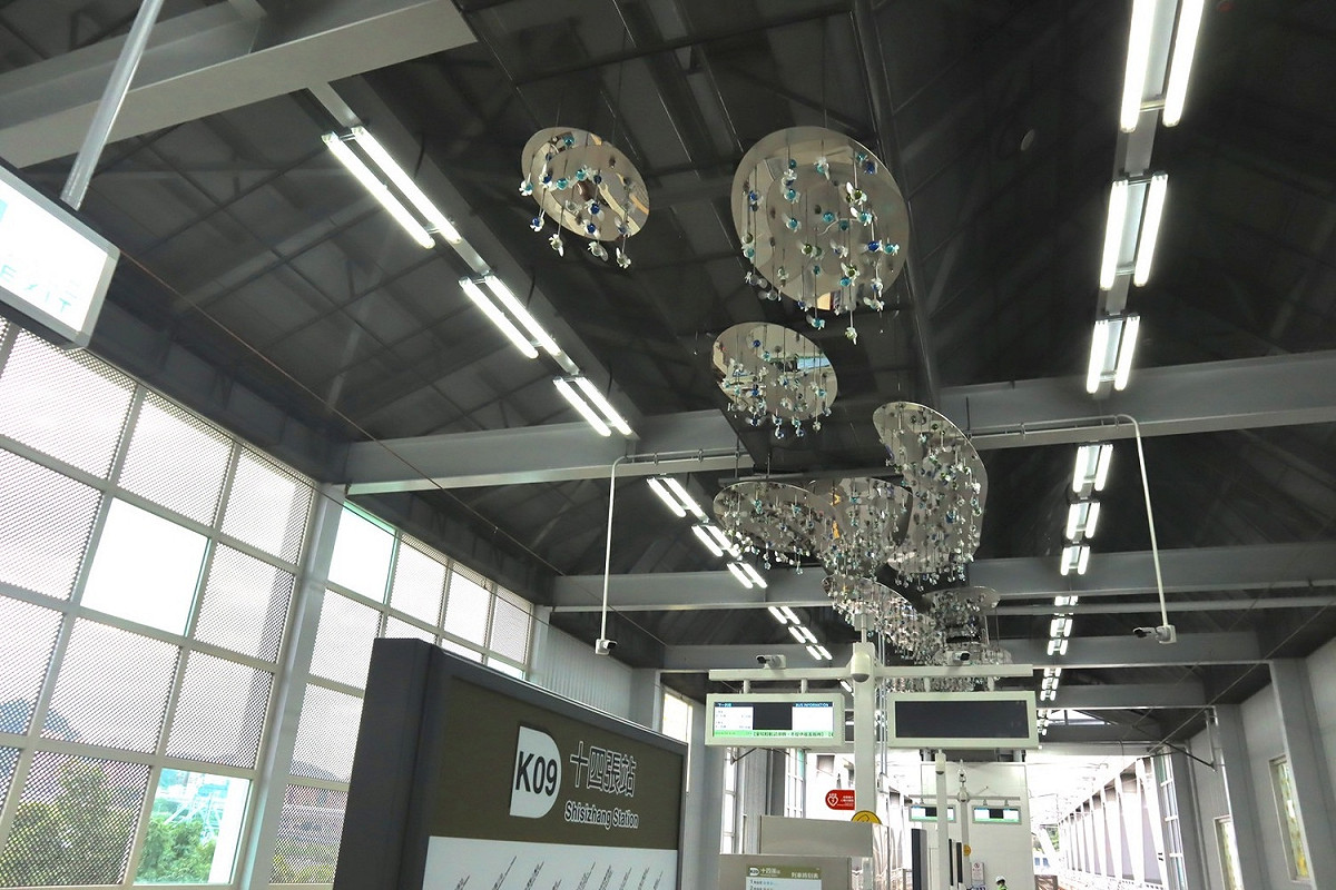 螢火蟲回家的路。 圖：新北市捷運局提供