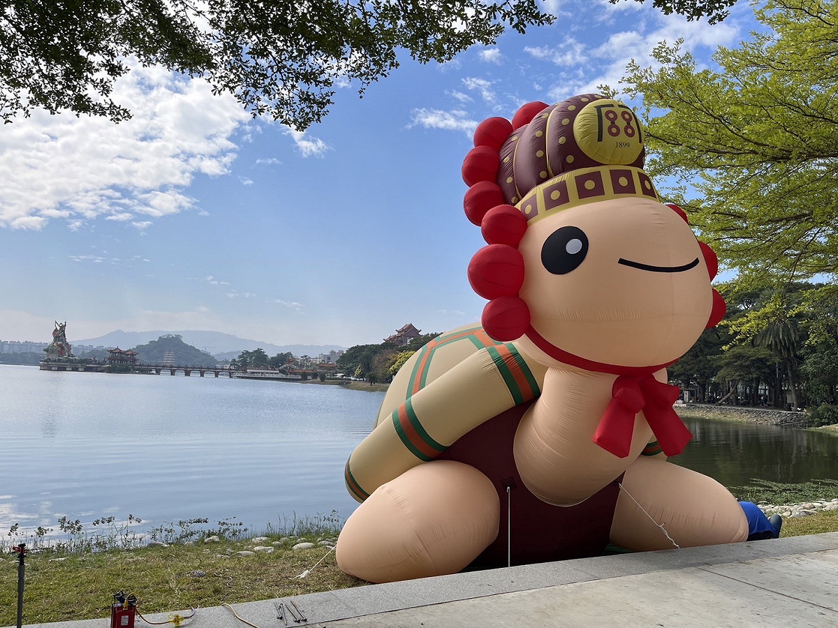 可愛動物造型花燈。 圖：高雄市觀光局/提供