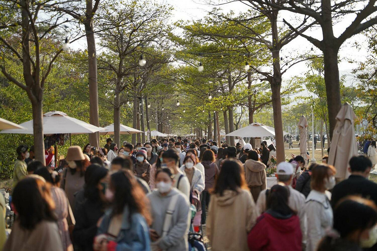「森之市 Mori Market」首度進駐內惟藝術中心戶外園區。 圖：內惟藝術中心/提供