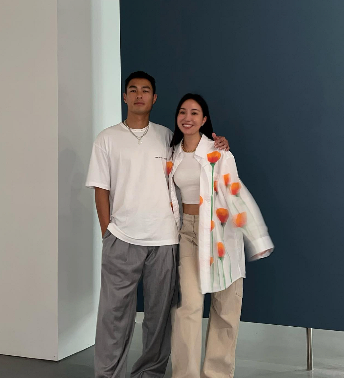 楊祐寧2020年與交往3年的Melinda登記結婚後再迎喜訊。 圖：翻攝自楊祐寧IG