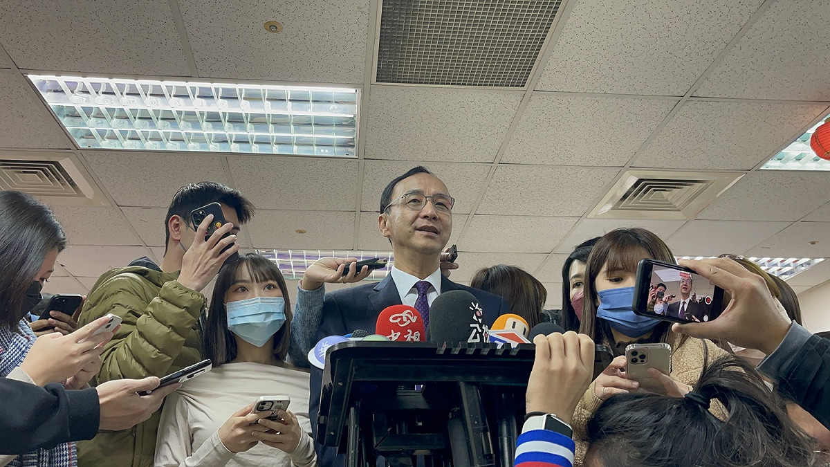 國民黨主席朱立倫。 圖：國民黨文傳會/提供