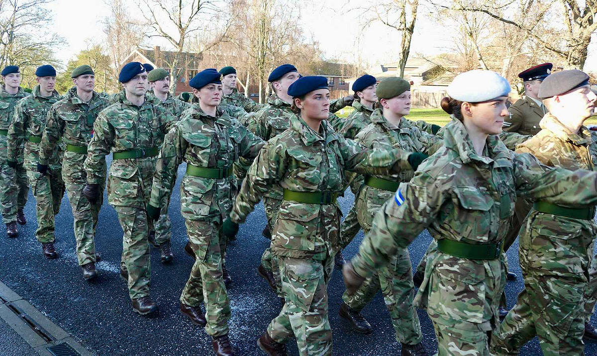 美軍高階將領透露，英軍已非一流戰力。 圖:翻攝自英國軍隊British Army
