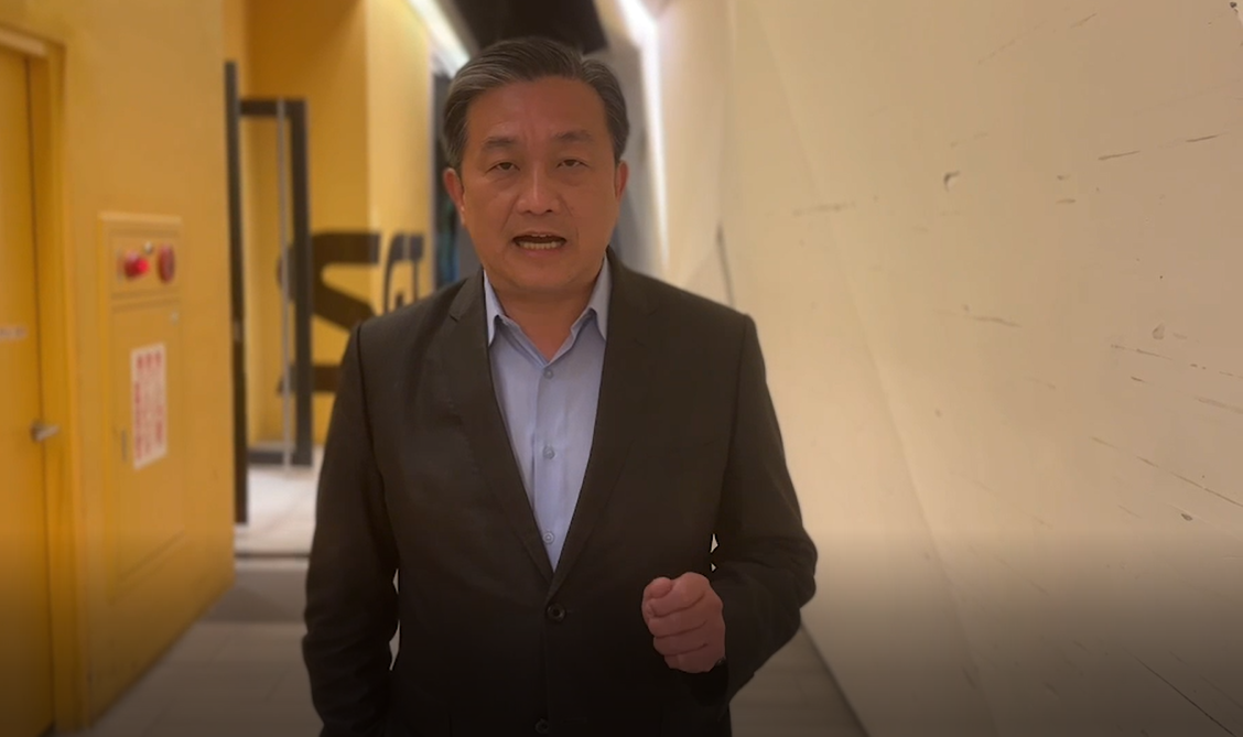 民進黨立委王定宇批評，中國這麼肆無忌憚的為非作歹，就是台灣內部有些應和者，只敢批評被威脅的台灣，卻不敢譴責中國。 圖：擷自王定宇提供影片