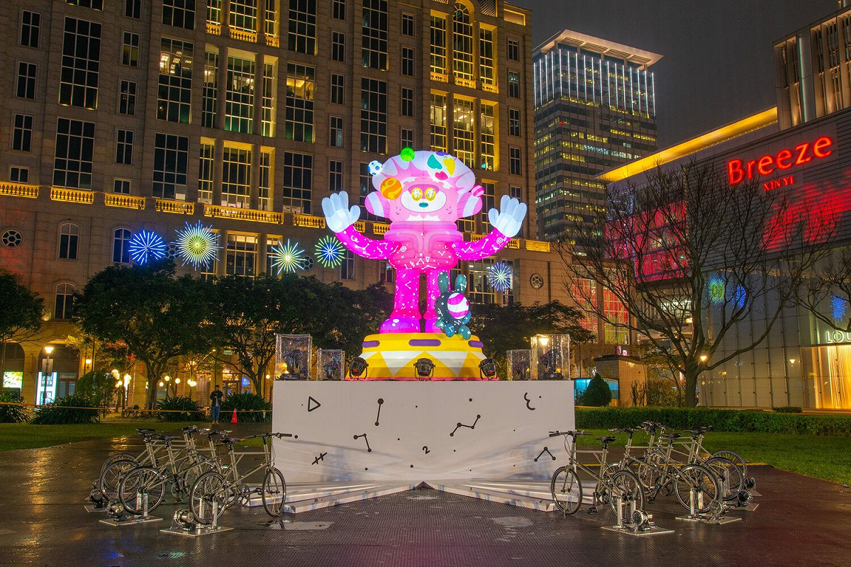 未來展區-光能使者。 圖：台北市政府觀傳局／提供