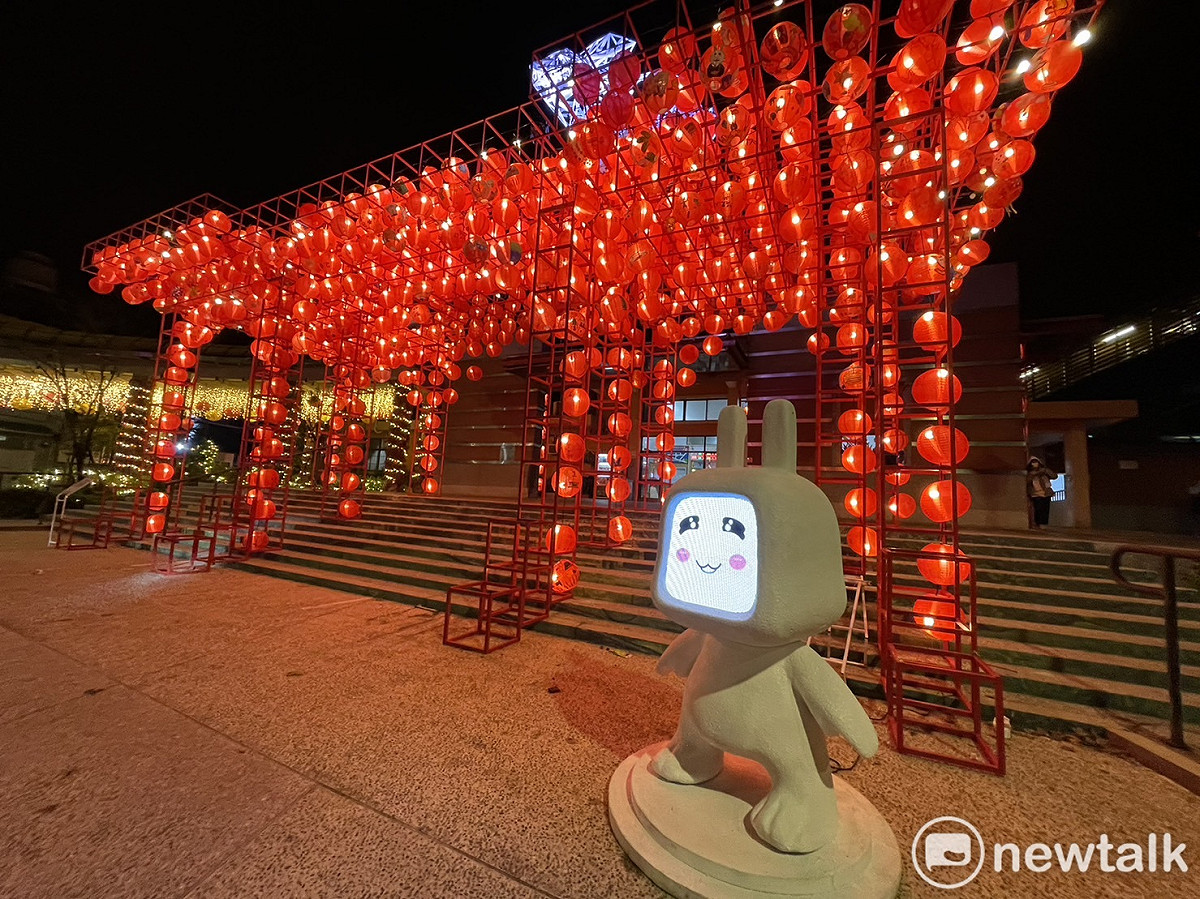「2023桃園燈會」2/1-2/13在楊梅富岡開展。 圖：林昀真／攝