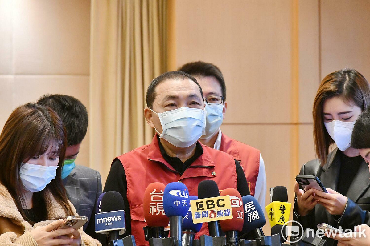 侯友宜表示，只要願意讓台灣更好，每個人不分你我、族群、黨派，團結合作讓這塊土地更好。 圖：林昀真／攝
