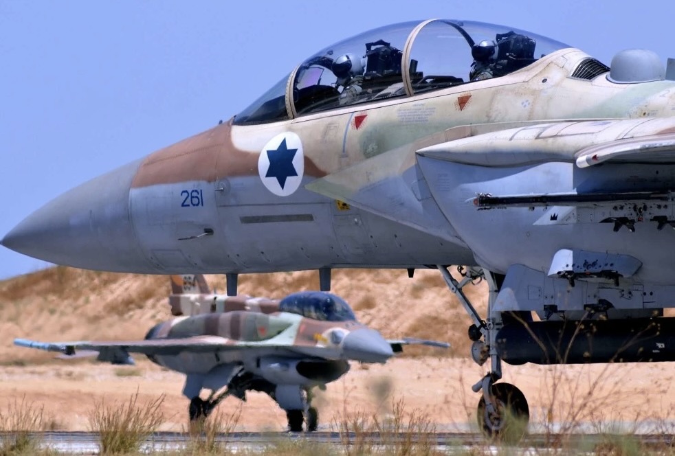 以色列戰鬥機 F-15 圖：翻攝自騰訊網