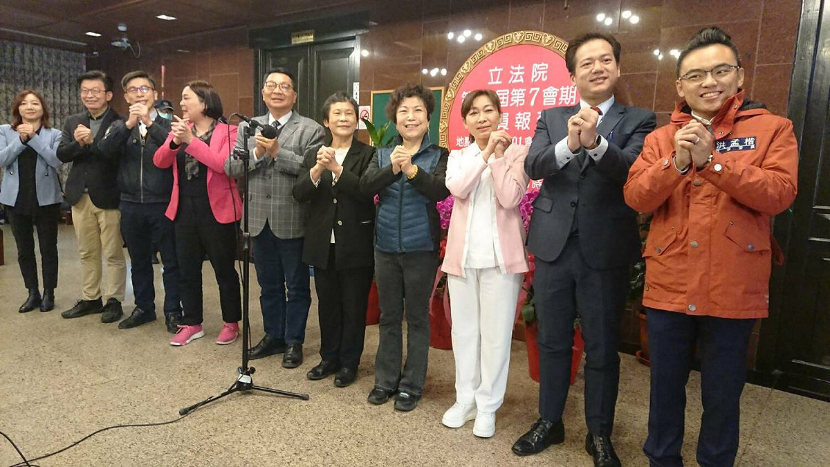 立法院第10屆第7會期今天開始立委報到。 圖：陳靜敏辦公室提供