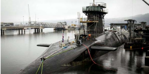 「前衛」號核潛艇是構成英國持續海上威懾力量的 4 艘核潛艇之一。 圖 : 翻攝自騰訊網