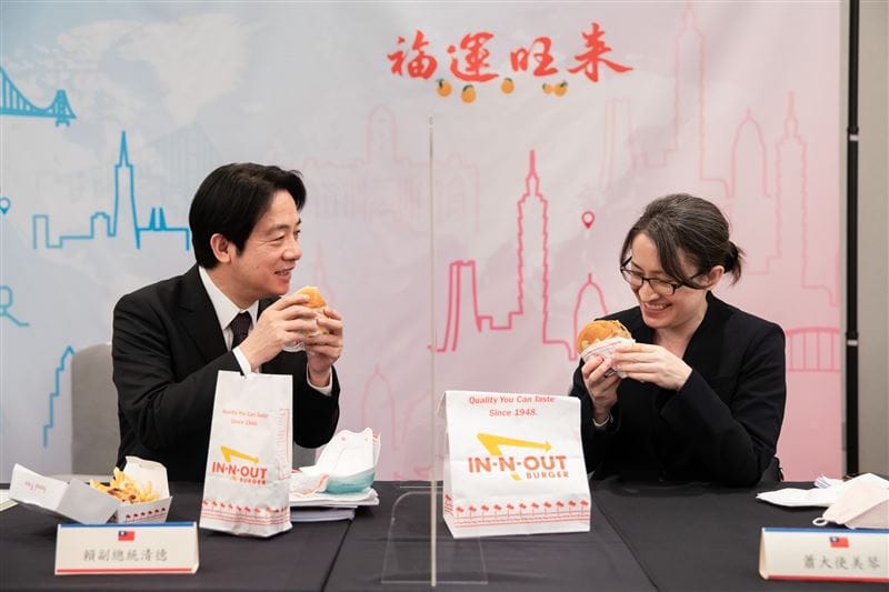 郭正亮表示，賴清德的副手一定得是跟美國、國際關係熟悉的人出任才加分。 圖：總統府提供（資料照）