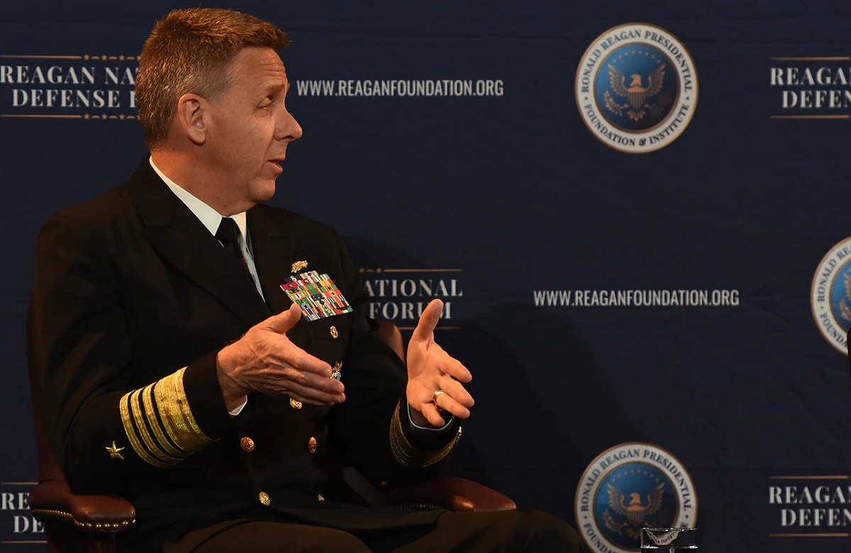 美軍前印太司令戴維森上將（Adm. Philip Davidson）警告，中國可能在2027年前攻台。 圖：取自美國國防部官網（資料照）