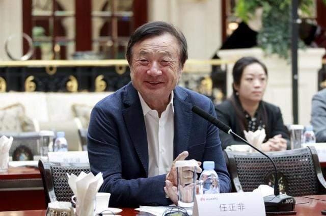 中國科技巨頭華為創始人任正非一家傳跑路。 圖：翻攝自浙江新聞