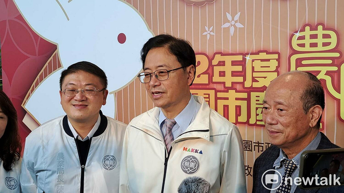 張善政說明，沒有陪同總統視察，是因為行程取捨，並非刻意避開。 圖：林昀真／攝