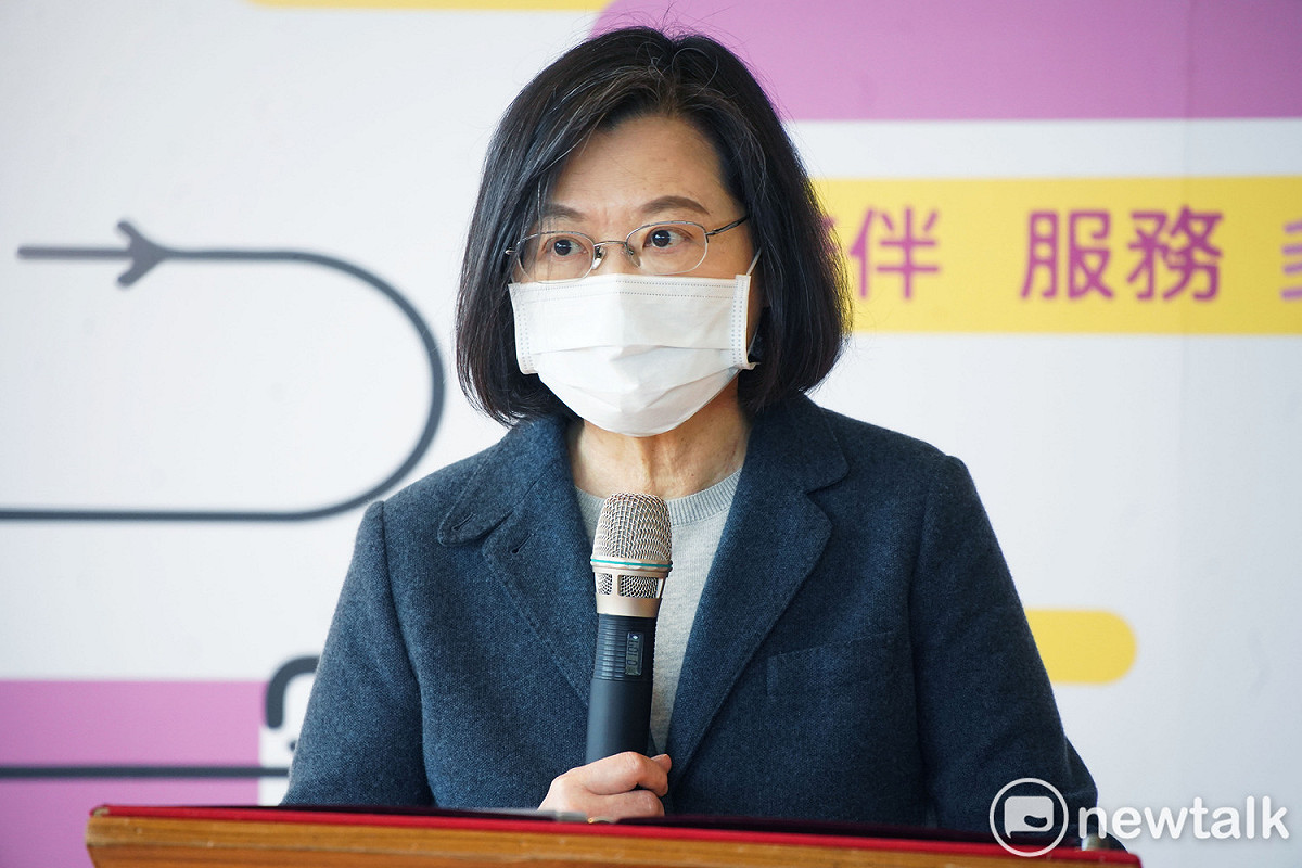 蔡英文表示，透過中央地方密切合作，及公私協力模式，一定可以善用所有資源，讓有需要的人都能得到溫暖的照顧。 圖：林昀真／攝