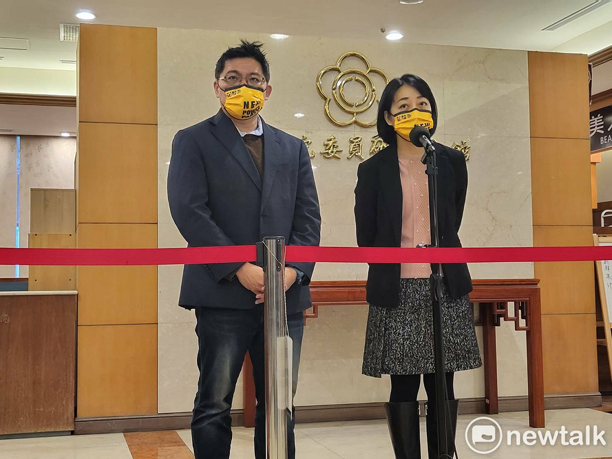 時力立委邱顯智、王婉諭。 圖：陳佩君/攝(資料照)